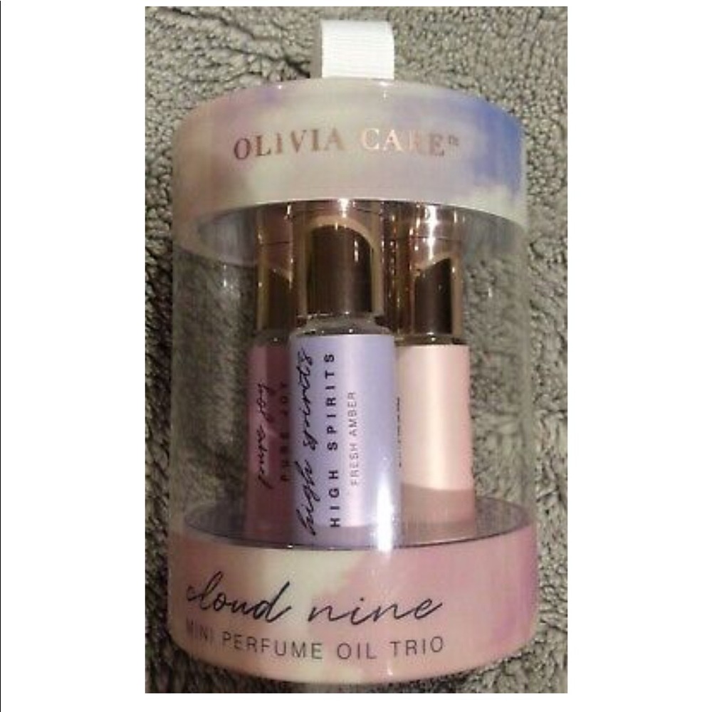 NEW Olivia Care Cloud Nine Mini Perfume Oil Trio Beauty